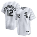 Crovyle C.White Sox #12 Colson Montgomery Player White Stripe Limited Home Stitched Jerseys