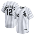 Crovyle C.White Sox #12 Colson Montgomery Player White Stripe Limited Home Stitched Jerseys