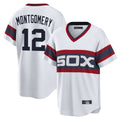 Crovyle C.White Sox #12 Colson Montgomery Player White T-shirt Home Game Stitched Jerseys