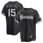 Crovyle C.White Sox #15 Sean Newcomb Player Black City Connect Home Game Stitched Jerseys