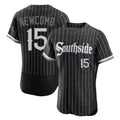 Crovyle C.White Sox #15 Sean Newcomb Player Black City Connect Limited Elite Home Stitched Jerseys