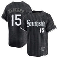 Crovyle C.White Sox #15 Sean Newcomb Player Black City Connect Limited Home Stitched Jerseys