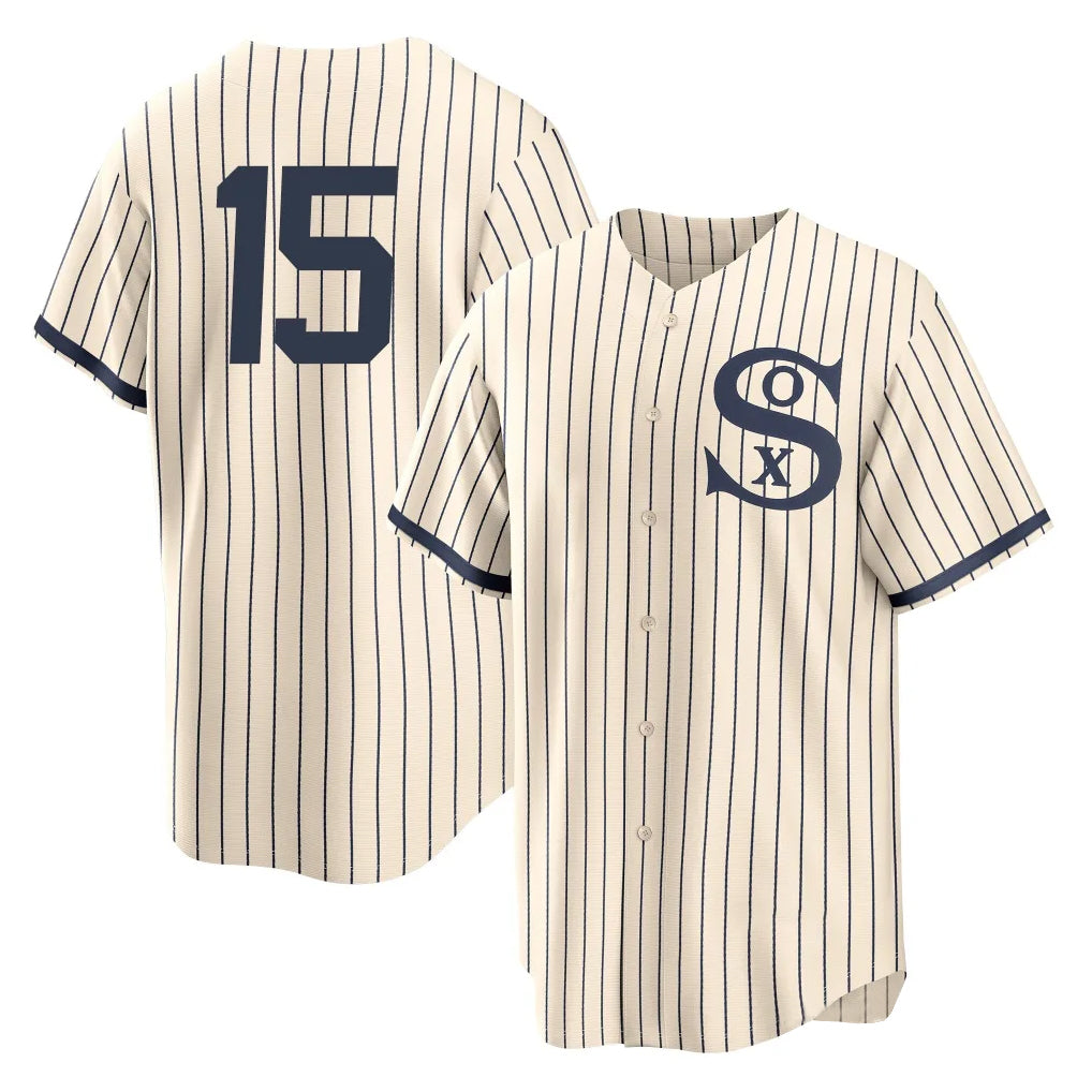 Crovyle C.White Sox #15 Sean Newcomb Player Cream Field of Dreams Home Game Stitched Jerseys