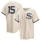 Crovyle C.White Sox #15 Sean Newcomb Player Cream Field of Dreams Home Game Stitched Jerseys