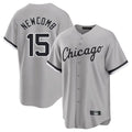 Crovyle C.White Sox #15 Sean Newcomb Player Gray Home Game Stitched Jerseys
