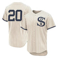 Crovyle C.White Sox #20 Miguel Vargas Player Cream Field of Dreams Limited Elite Home Stitched Jerseys