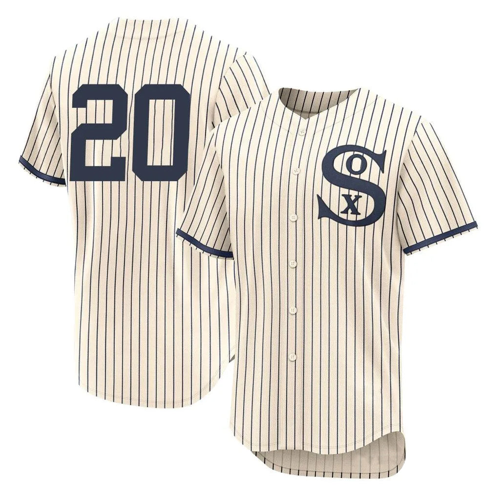 Crovyle C.White Sox #20 Miguel Vargas Player Cream Field of Dreams Limited Elite Home Stitched Jerseys