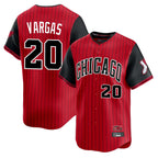 Crovyle C.White Sox #20 Miguel Vargas Player Red City Connect Limited Home Stitched Jerseys