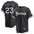 Crovyle C.White Sox #23 Andrew Benintendi Player Black City Connect Home Game Stitched Jerseys