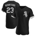 Crovyle C.White Sox #23 Andrew Benintendi Player Black Limited Elite Home Stitched Jerseys