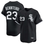 Crovyle C.White Sox #23 Andrew Benintendi Player Black Home Game Stitched Jerseys