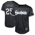 Crovyle C.White Sox #25 Andrew Vaughn Player Black City Connect Home Game Stitched Jerseys