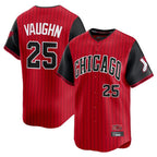 Crovyle C.White Sox #25 Andrew Vaughn Player Red City Connect Limited Home Stitched Jerseys