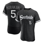 Crovyle C.White Sox #5 Munetaka Murakami Player Black City Connect Limited Elite Home Stitched Jerseys