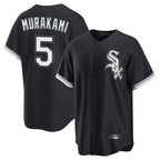 Crovyle C.White Sox #5 Munetaka Murakami Player Black Home Game Stitched Jerseys