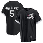 Crovyle C.White Sox #5 Munetaka Murakami Player Black Spring Training Game Stitched Jerseys
