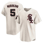 Crovyle C.White Sox #5 Munetaka Murakami Player Cream Cooperstown Collection Limited Home Stitched Jerseys