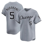 Crovyle C.White Sox #5 Munetaka Murakami Player Gray Road Limited Home Stitched Jerseys