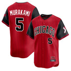 Crovyle C.White Sox #5 Munetaka Murakami Player Red City Connect Limited Home Stitched Jerseys