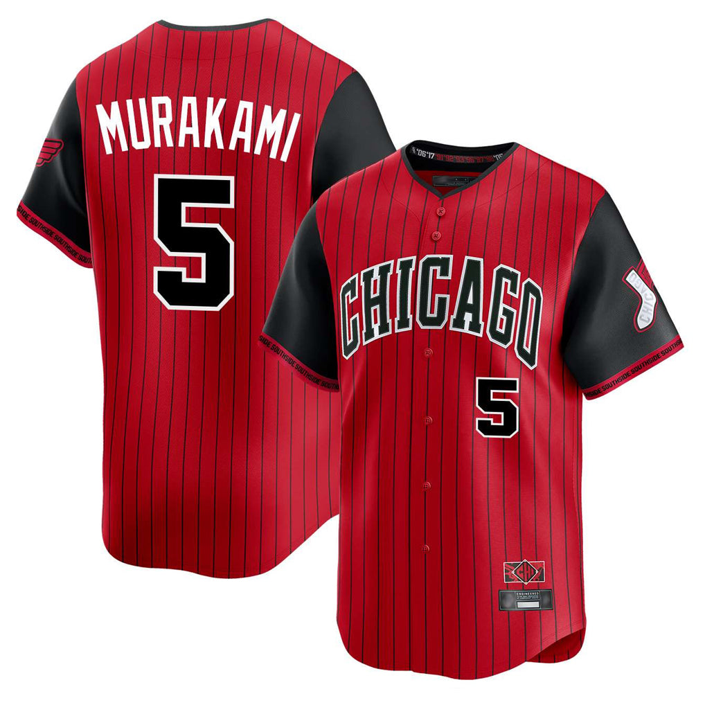 Crovyle C.White Sox #5 Munetaka Murakami Player Red City Connect Limited Home Stitched Jerseys