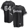 Crovyle C.White Sox #64 Shane Smith Player Black City Connect Home Game Stitched Jerseys