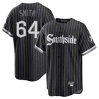 Crovyle C.White Sox #64 Shane Smith Player Black City Connect Home Game Stitched Jerseys