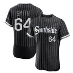 Crovyle C.White Sox #64 Shane Smith Player Black City Connect Limited Elite Home Stitched Jerseys