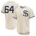 Crovyle C.White Sox #64 Shane Smith Player Cream Field of Dreams Limited Elite Home Stitched Jerseys