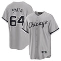 Crovyle C.White Sox #64 Shane Smith Player Gray Home Game Stitched Jerseys