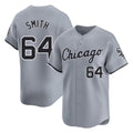 Crovyle C.White Sox #64 Shane Smith Player Gray Road Limited Home Stitched Jerseys