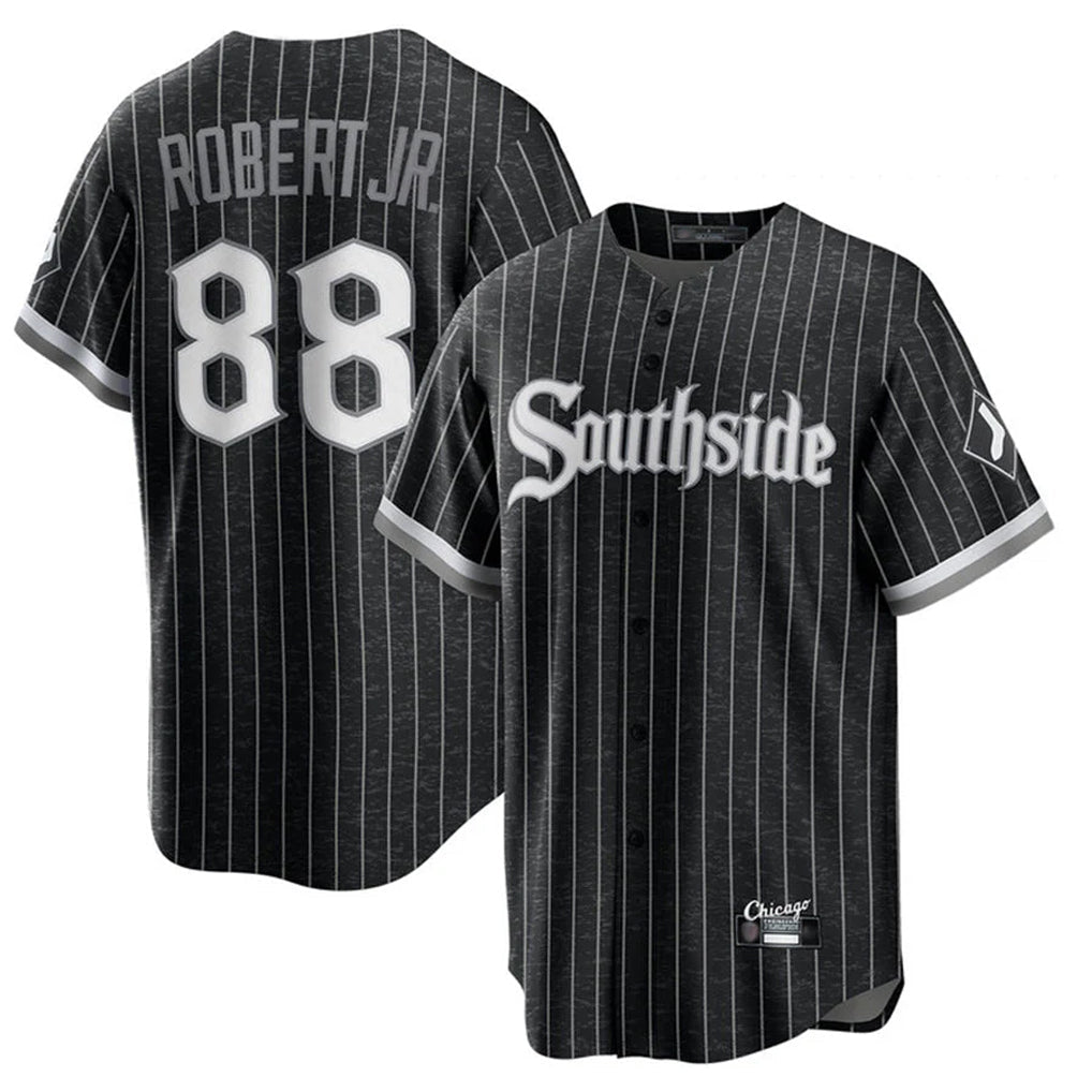 Crovyle C.White Sox #88 Luis Robert Jr Player Black City Connect Home Game Stitched Jerseys