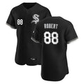Crovyle C.White Sox #88 Luis Robert Jr Player Black Limited Elite Home Stitched Jerseys