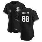 Crovyle C.White Sox #88 Luis Robert Jr Player Black Limited Elite Home Stitched Jerseys