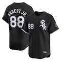 Crovyle C.White Sox #88 Luis Robert Jr Player Black Limited Home Stitched Jerseys