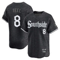 Crovyle C.White Sox #8 Kyle Teel Player Black City Connect Limited Home Stitched Jerseys