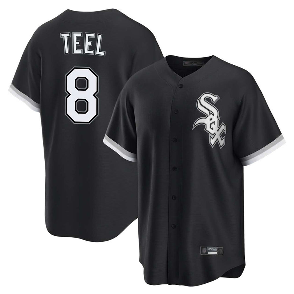 Crovyle C.White Sox #8 Kyle Teel Player Black Home Game Stitched Jerseys