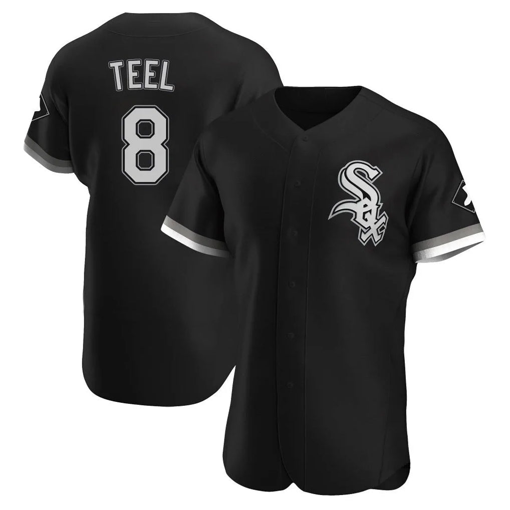 Crovyle C.White Sox #8 Kyle Teel Player Black Limited Elite Home Stitched Jerseys