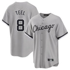 Crovyle C.White Sox #8 Kyle Teel Player Gray Home Game Stitched Jerseys