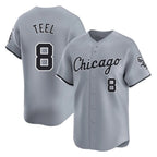 Crovyle C.White Sox #8 Kyle Teel Player Gray Road Limited Home Stitched Jerseys