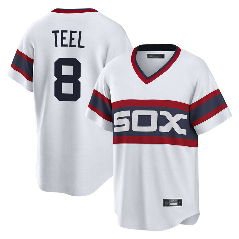 Crovyle C.White Sox #8 Kyle Teel Player White T-shirt Home Game Stitched Jerseys