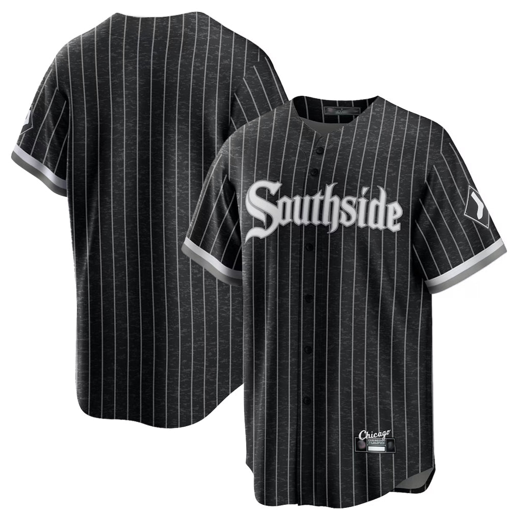 Crovyle C.White Sox ## White Sox Blank Player Black City Connect Home Game Stitched Jerseys