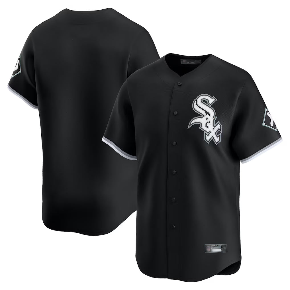 Crovyle C.White Sox ## White Sox Blank Player Black Limited Home Stitched Jerseys