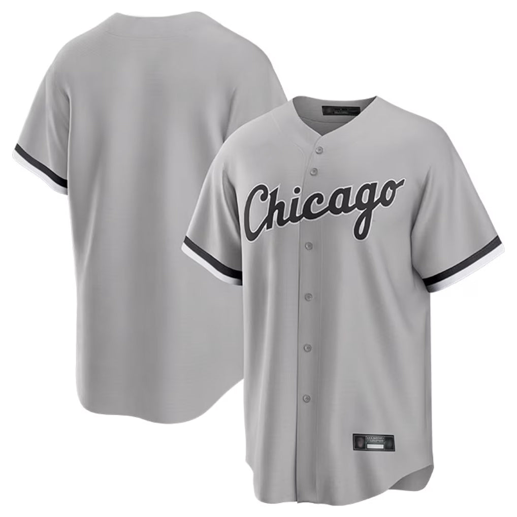 Crovyle C.White Sox ## White Sox Blank Player Gray Home Game Stitched Jerseys