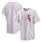 Crovyle C.White Sox ## White Sox Blank Player Red Stripe White Home Game Stitched Jerseys