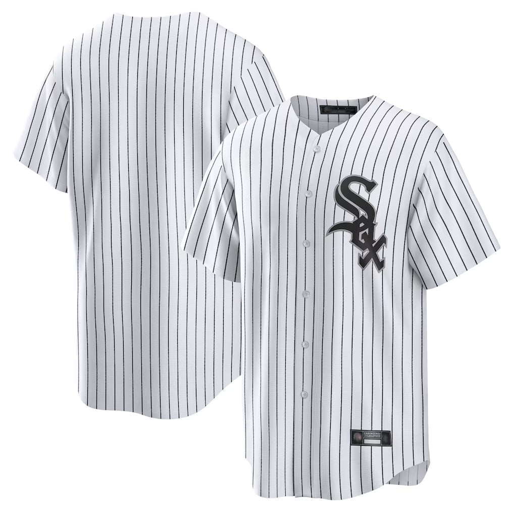 Crovyle C.White Sox ## White Sox Blank Player White Stripe Home Game Stitched Jerseys