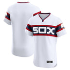 Crovyle C.White Sox ## White Sox Blank Player White T-shirt Limtied Elite Home Stitched Jerseys