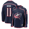 Crovyle CB.Jackets #11 Miles Wood Navy Home Breakaway Jersey