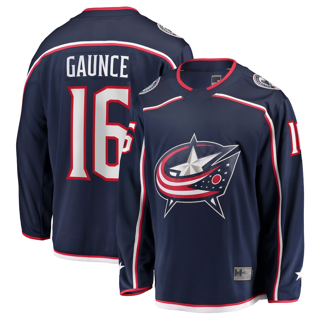 Crovyle CB.Jackets #16 Brendan Gaunce Navy Home Breakaway Jersey