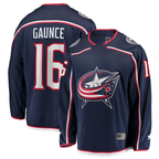 Crovyle CB.Jackets #16 Brendan Gaunce Navy Home Breakaway Jersey