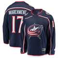 Crovyle CB.Jackets #17 Mason Marchment Navy Home Premier Breakaway Player Jersey